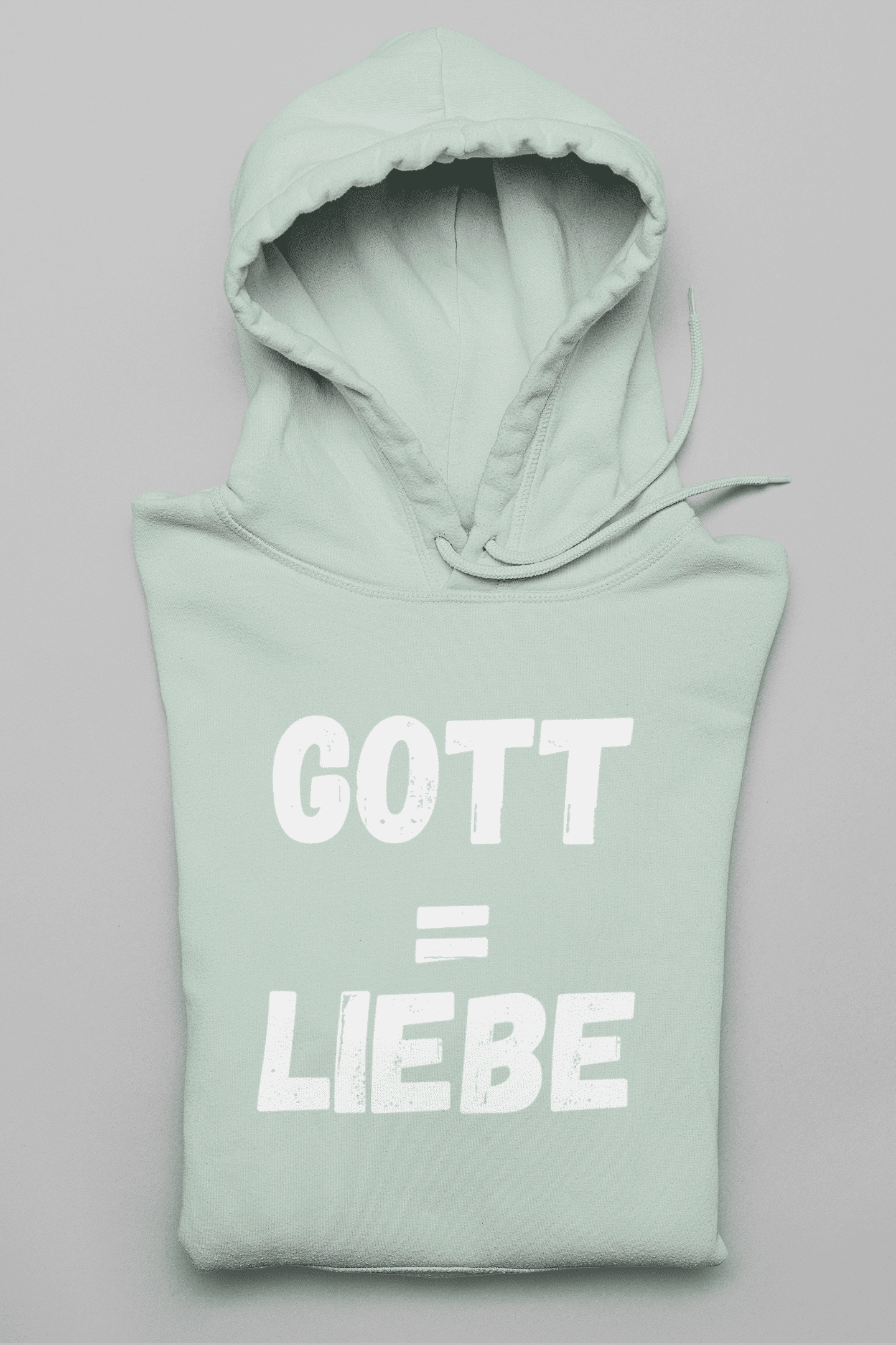 Gott = Liebe Herren Hoodie