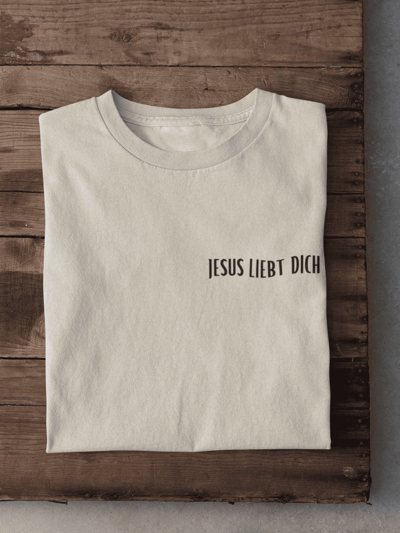 Jesus liebt dich Herren Tshirt
