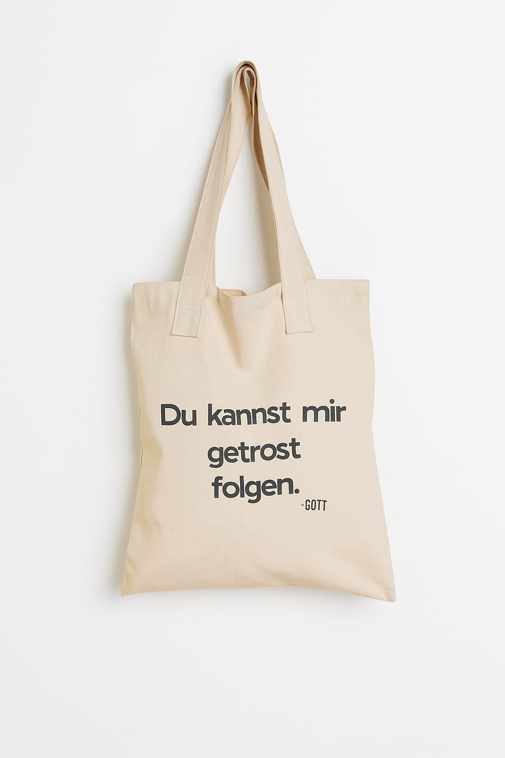 🎁 Tragetasche - Du kannst mir getrost folgen - anstatt 12,95€ für 0€