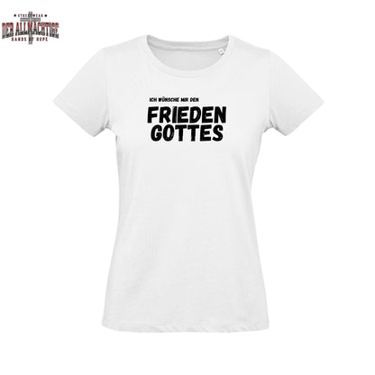 Frieden Gottes Damen Tshirt