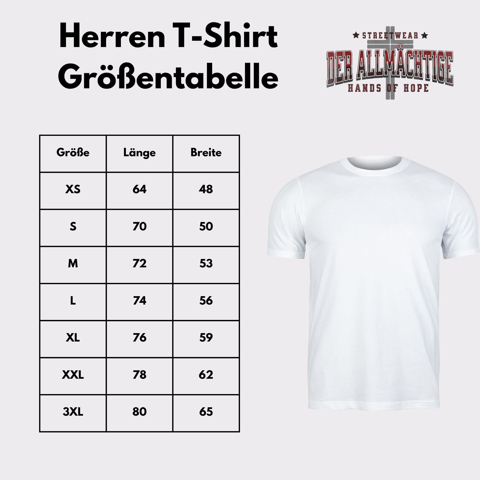 Gott = Liebe Herren Tshirt