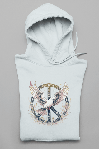 Fliegende Taube Damen Hoodie