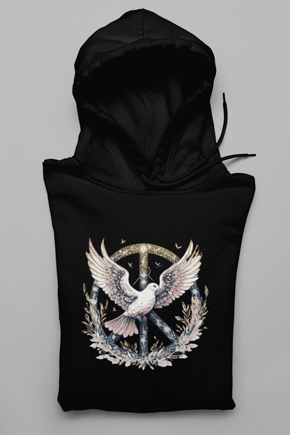 Fliegende Taube Damen Hoodie