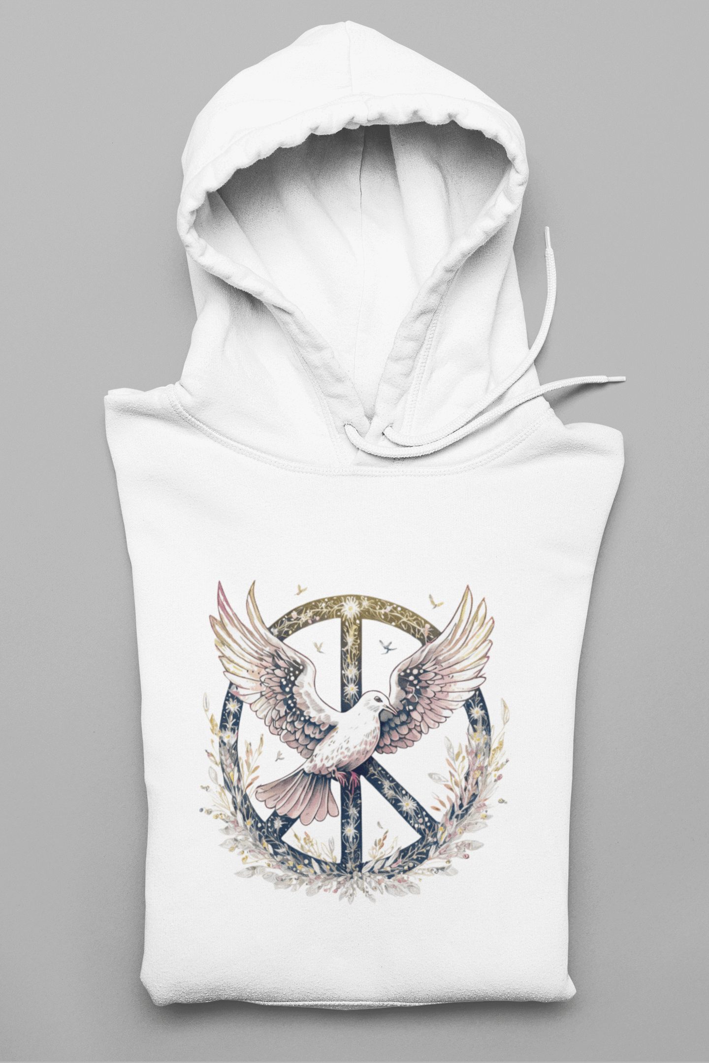Fliegende Taube Damen Hoodie