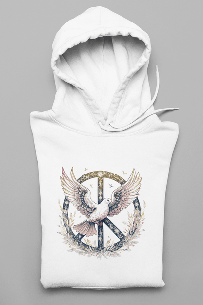 Fliegende Taube Damen Hoodie