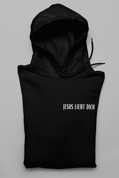 Jesus liebt dich Herren Hoodie
