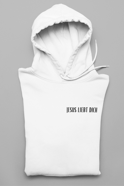 Jesus liebt dich Herren Hoodie