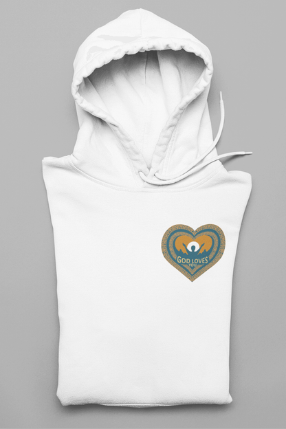 God Loves You Hoodie Damen