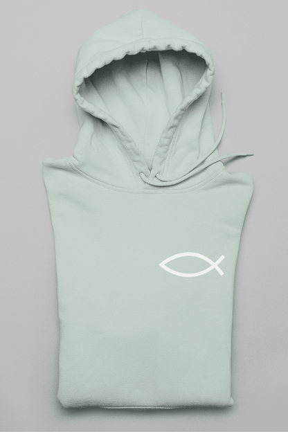 Eucharistischer Fisch Damen Hoodie