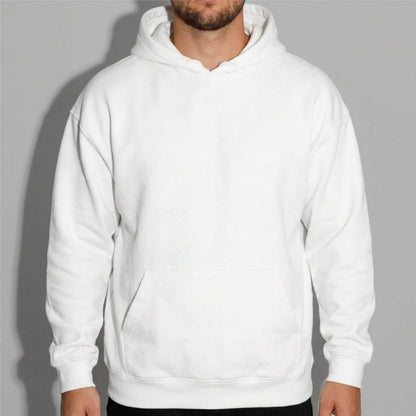 Christlicher Herren Hoodie mit Rückenprint „Jesus the way, the trust, the life“