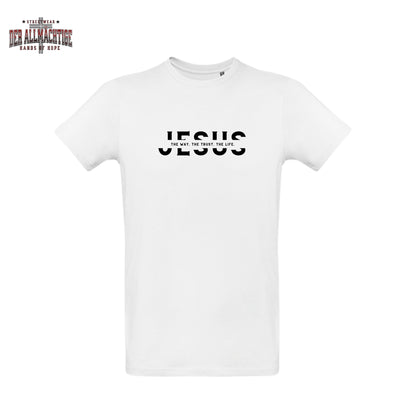 Jesus - they way. the trust. the life Herren Tshirt