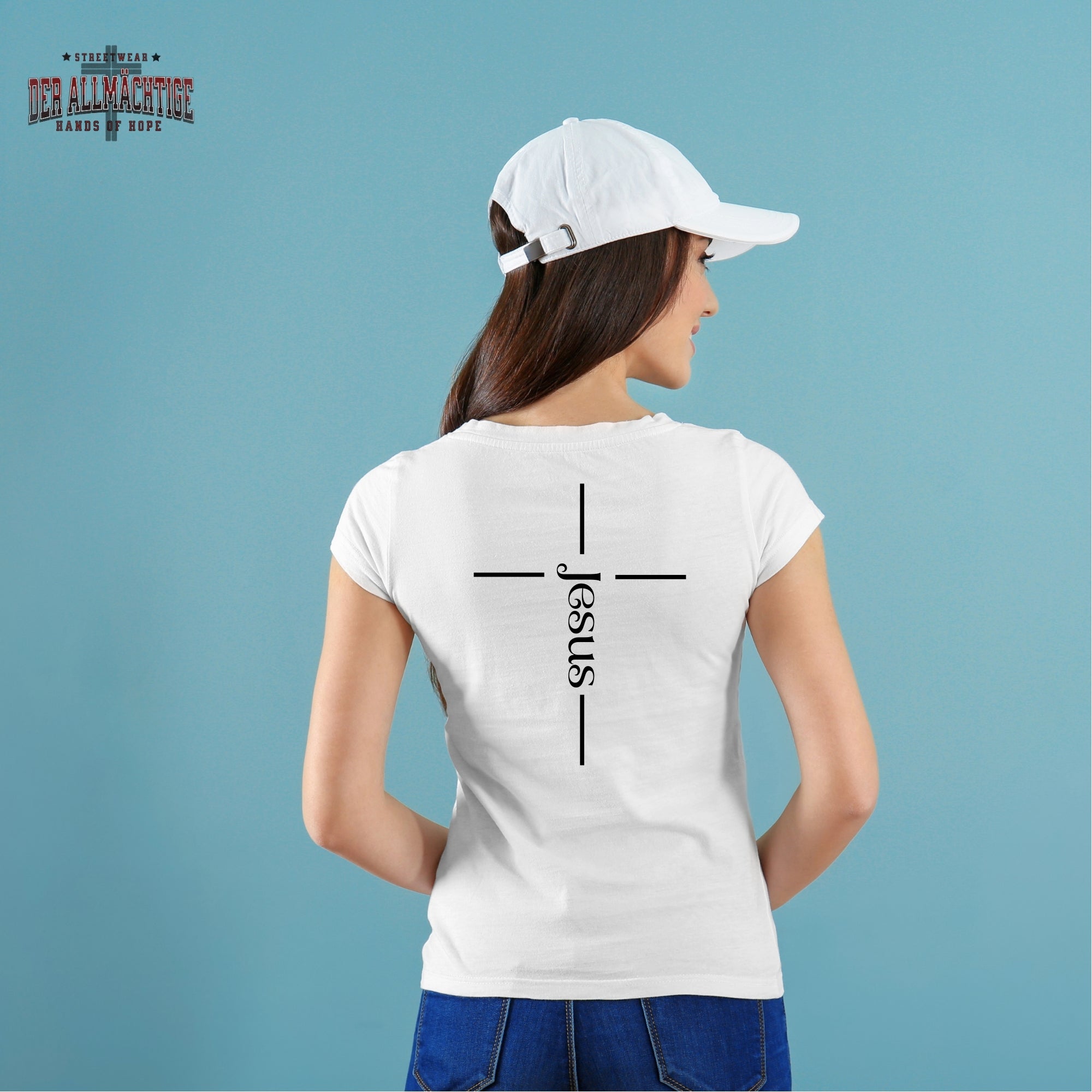 Jesus Kreuz  Damen Tshirt