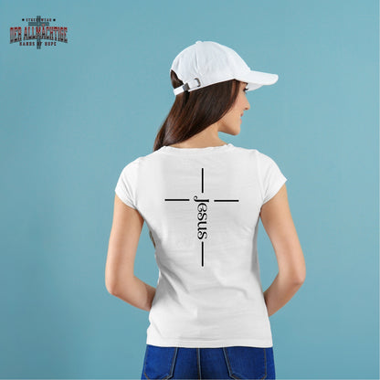 Jesus Kreuz  Damen Tshirt
