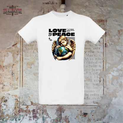 Peace & Love Herren  Tshirt