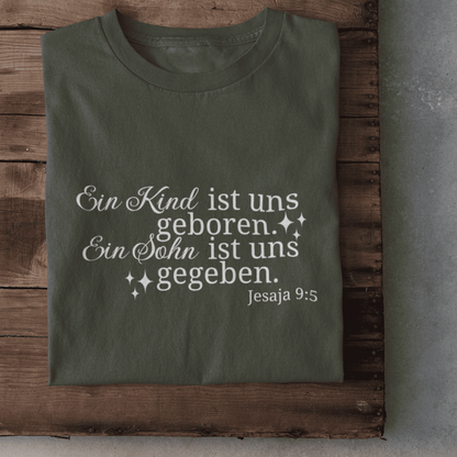 Ein Kind ist uns geboren - Herren Tshirt