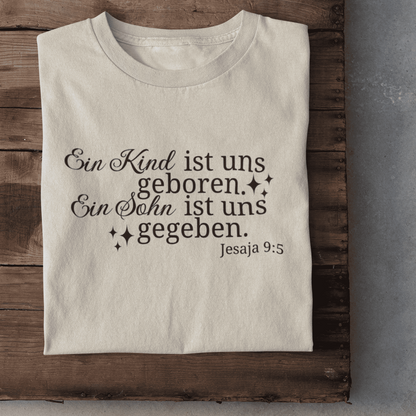 Ein Kind ist uns geboren - Herren Tshirt