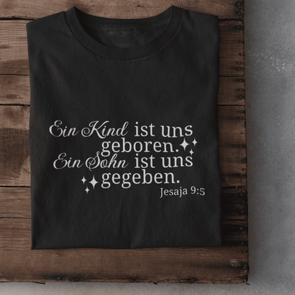 Ein Kind ist uns geboren - Herren Tshirt