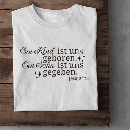 Ein Kind ist uns geboren - Herren Tshirt