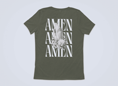 Amen Backprint - Damen Tshirt