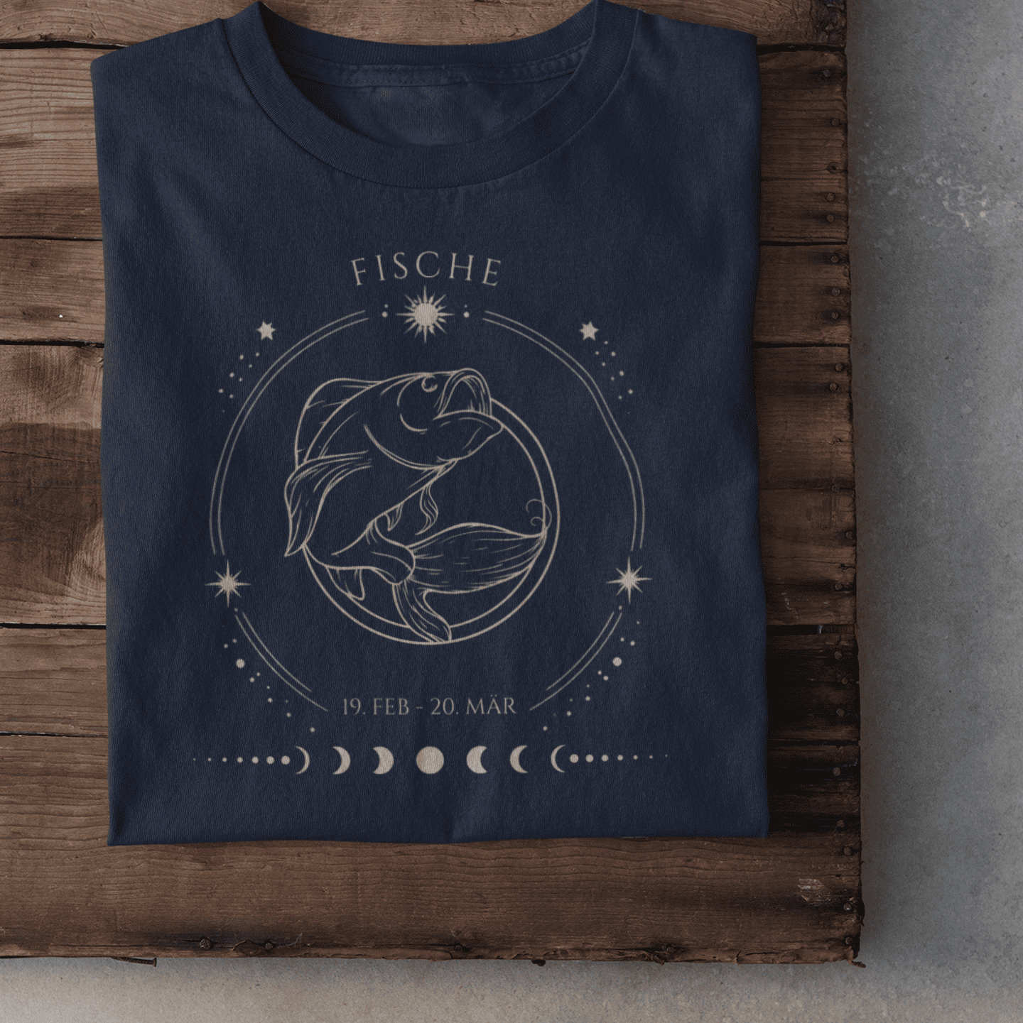 Sternzeichen Fische- Damen T-Shirt
