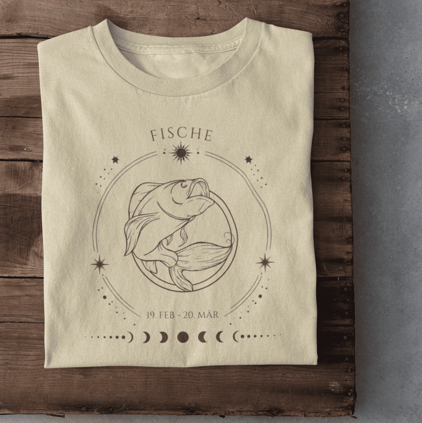 Sternzeichen Fische- Damen T-Shirt