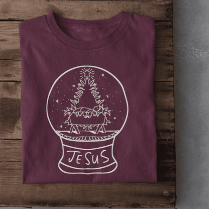 Schneekugel Herren Tshirt