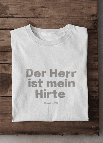Der Herr ist mein Hirte Herren Tshirt