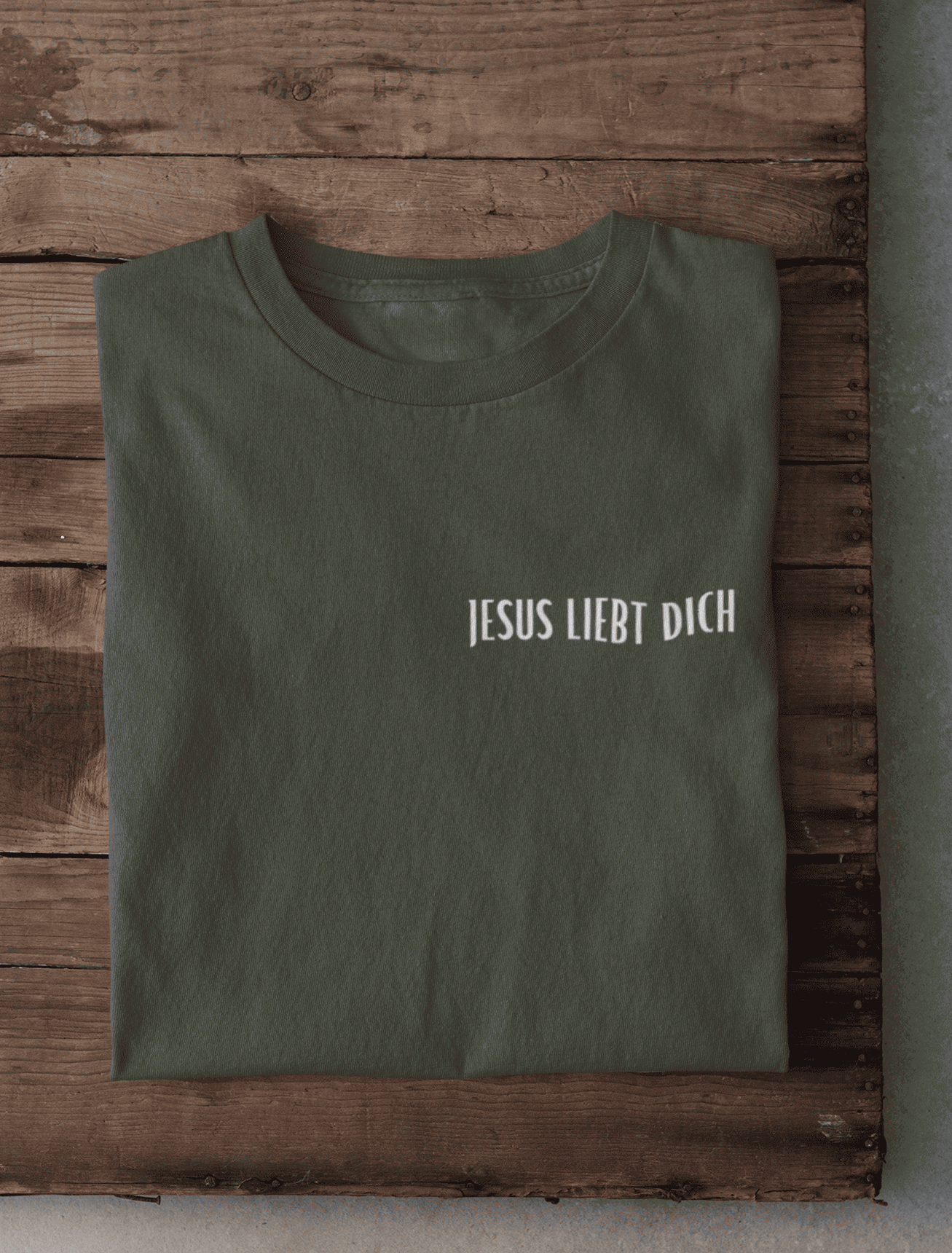 Jesus liebt dich Herren Tshirt
