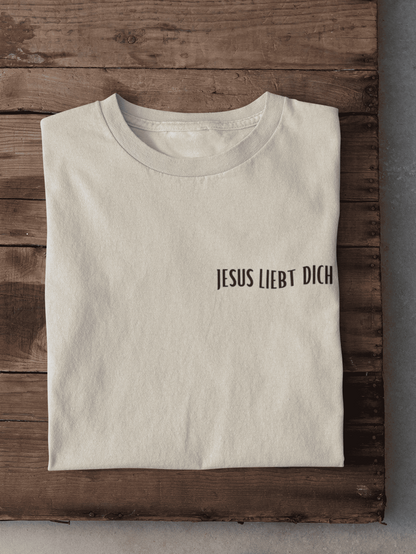 Jesus liebt dich Herren Tshirt
