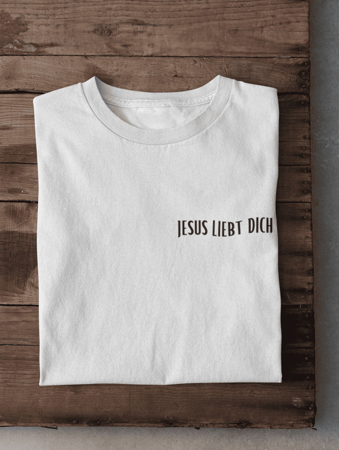 Jesus liebt dich Herren Tshirt