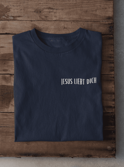 Jesus liebt dich Herren Tshirt