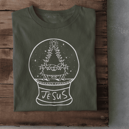 Schneekugel Herren Tshirt