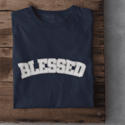 Blessed Schriftzug - Herren Tshirt
