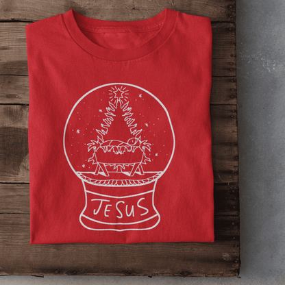 Schneekugel Herren Tshirt