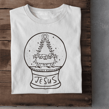 Schneekugel Herren Tshirt