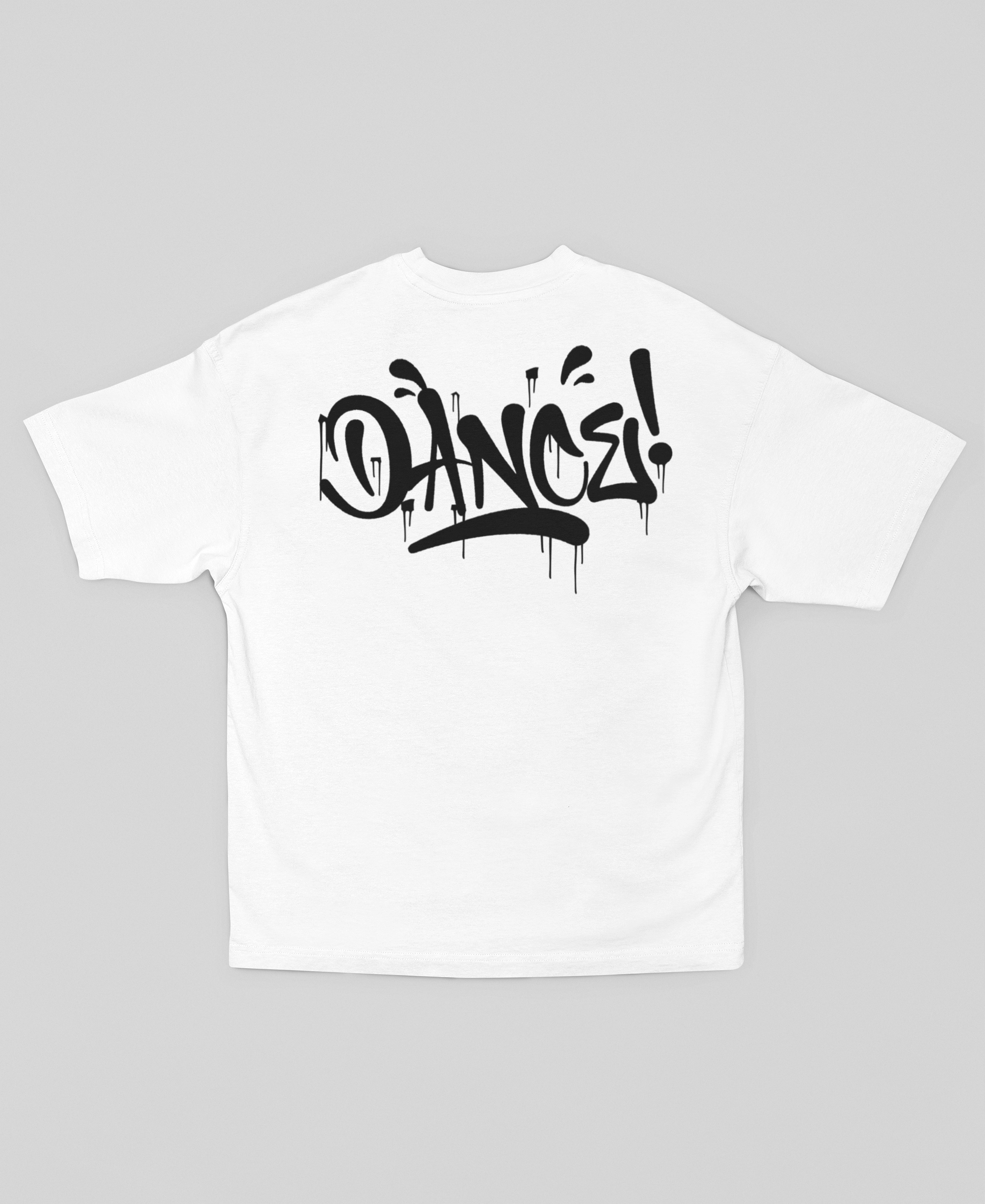 TSB Oversized T-Shirt unisex - Dance Graffiti front & backprint