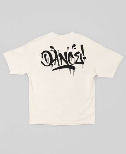 TSB Oversized T-Shirt unisex - Dance Graffiti front & backprint