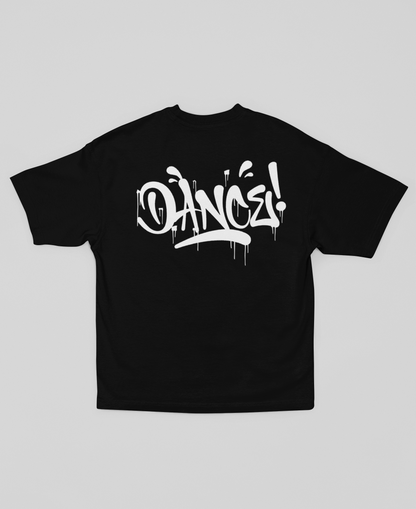 TSB Oversized T-Shirt unisex - Dance Graffiti front & backprint