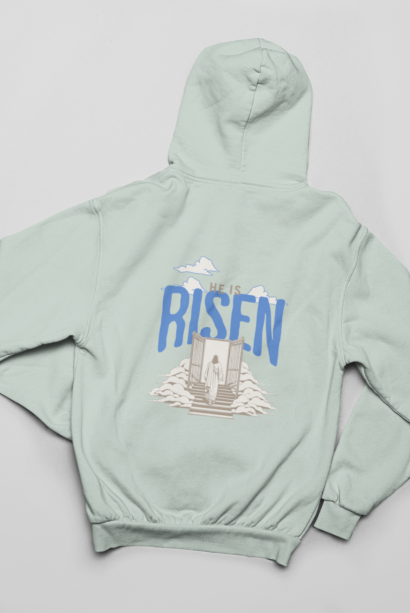 Christlicher Damen Hoodie He ist Risen | Christian Streetwear