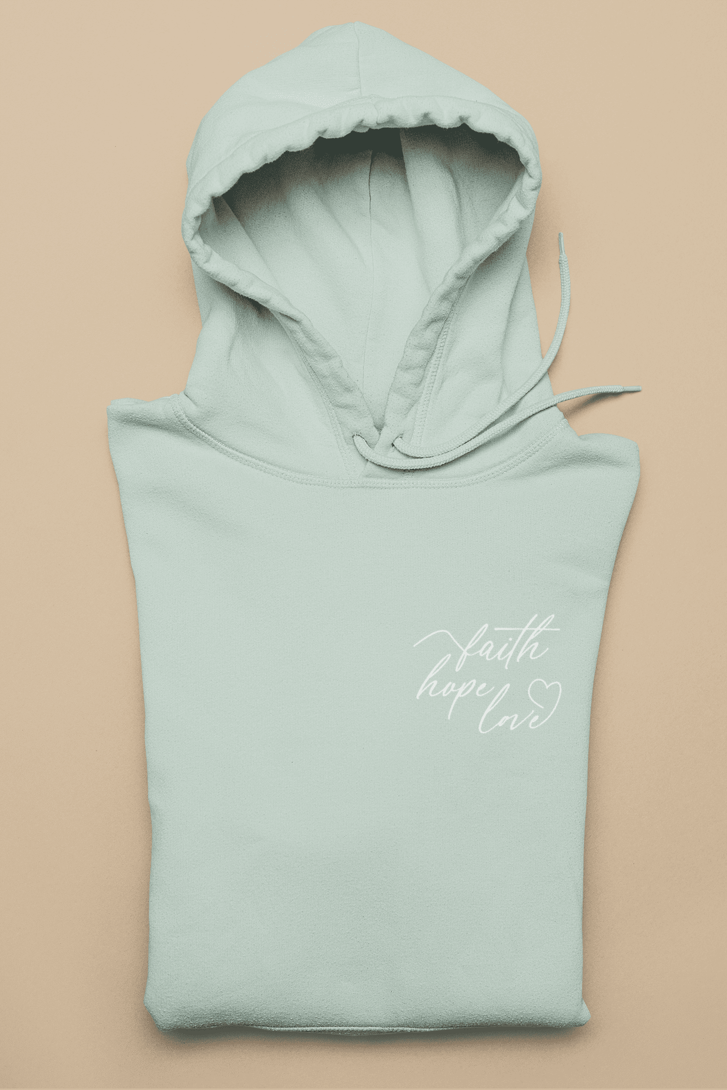 Christlicher Damen Hoodie „Faith Hope Love“ – Glaube sichtbar leben