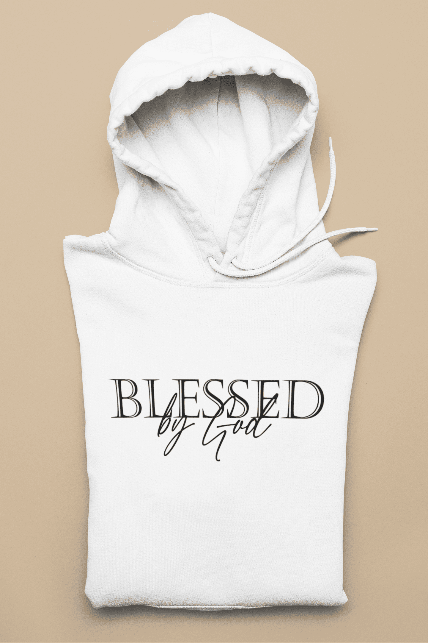 Christlicher Herren Hoodie „Blessed by God“ – Faith Streetwear