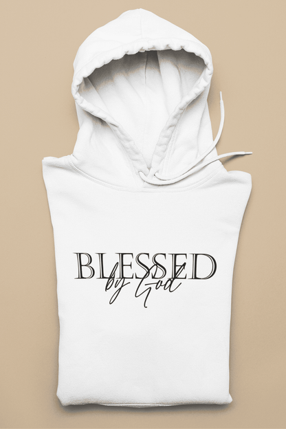 Christlicher Herren Hoodie „Blessed by God“ – Faith Streetwear